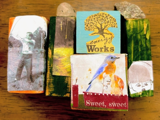 Decoupaging Blocks and Boxes